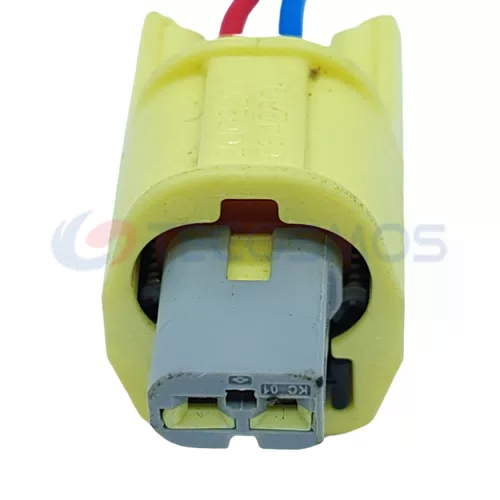 Auto Parts airbag Plug Yellow Waterproof Shell Suitable for Great Wall 2-pin Female 6189-7662 - image 2